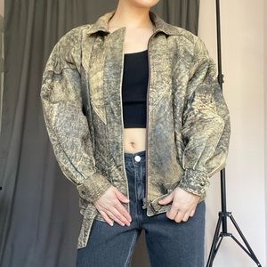Mode Elegante Vintage Moto Bomber Jacket